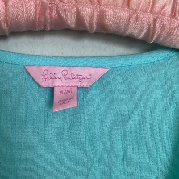 Lilly Pulitzer Serene Blue Kathleen Tunic S/M - Picture 4 of 6